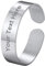 PROSTEEL Herren offener Ring verstellbar Edelstahl personalisiert Bandring 5mm breit hochglanzpoliert Fingerring Verlobungsring Eheringe für Männer Frauen Valentinstag