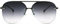 ProudDemon Rahmenlos Piloten Sonnenbrille UV400 Retro Pilotenbrille für Herren und Damen Schwarzer Rahmen schwarze Linse