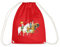 Spreadshirt Bibi Und Tina Ausritt Mit Alexander Falkenstein Turnbeutel, One size, Rot