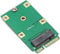 Adapterkarte für 2230/2242 SSD, M.2 NGFF SSD auf MSATA SSD, Festplattenkonverter Lesekarte, mit 2 Befestigungslöchern, Einfache Installation und Entfernung