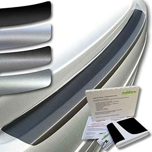 foliapro Lackschutzfolie Ladekantenschutz-Folie matt - Fahrzeug und Foliensorte wählbar - für VW Golf 8 Limousine - anthrazit Brush