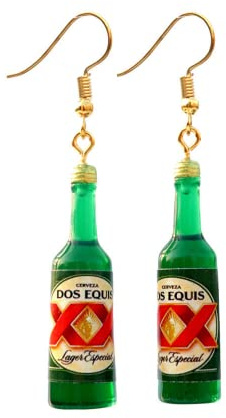 Lovely Beer Mug Dangle Earrings Handmade Lightweight Drink Bottle Earrings Funny Food Earrings for Women Beer Lover Statement Jewelry Gifts