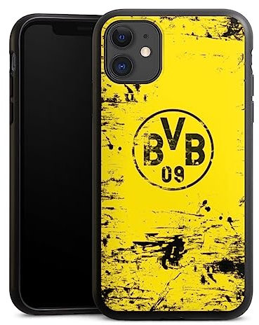 Organic Case Bio Hülle Nachhaltige Handyhülle kompatibel mit Apple iPhone 11 Borussia Dortmund Offizielles Lizenzprodukt BVB