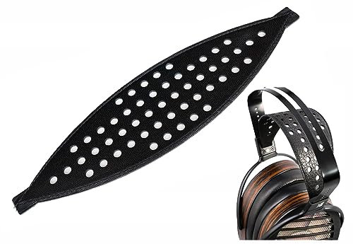 HE1000 Se - Cuffie professionali Cuscinetti auricolari compatibili con Hifiman HE-1000 V1 V2 V3, HE-1000se, Susvara, Shangri La Sr Hi-Fi Professional (1 pezzo) (pelle nero)