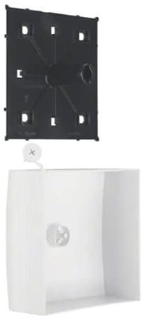 HAGER (AUT.+REST) ATA711599016 Caja Derivación ATA/LF 115x115 Blanco Power Type, mehrfarbig