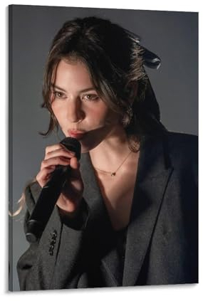 Poster mit Sängerin Gracie Abrams, 25 Drucken, Fotokunst, Malerei, Leinwand, Poster, Heimdekoration, Poster, 20 x 30 cm