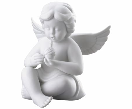 Rosenthal Engel m.GebTagskuch. Weiss Matt 9999 cm