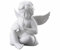 Rosenthal Engel m.GebTagskuch. Weiss Matt 9999 cm