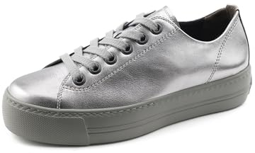 Paul Green Damen Pauls, Frauen Low-Top Sneaker,straßenschuhe,Strassenschuhe,Sportschuhe,Freizeitschuhe,Turnschuhe,Laufschuhe,Grau (Clay),38 EU / 5 UK
