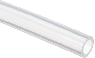 TOP-VIGOR Silicone Tube 7mm ID x 10mm OD 1m / 3.28ft Length, Flexible Silicone Rubber Tubing Water Air Hose Pipe for Pump Transfer Clear