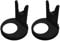 MOONDAME 2x/Set Hot Glue Gun Stand Holder Base Hot Glue Heaters Rack Tool Supplies - Black