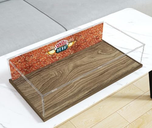 Caikbms Acryl Vitrine Kompatibel Mit Le-go Friends Apartments 10292, Staubdichte Acryl Vitrine (Modell Nicht Lieferumfang Enthalten) A,2mm