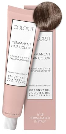 COLOR.IT by BM - Permanente Haarfarbe in Salonqualität, 100ml (5.34 Hellbraun Gold Kupfer, 1er Pack)