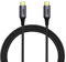 PremiumCord USB4™ Typ C Verbindungskabel, Thunderbolt 3, 8K@60Hz, Datenkabel UltraSpeed bis zu 40Gbit/s, Typ C Stecker, Schnellladung bis zu 240W, Farbe, Länge 0,3m
