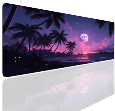 Tappetino Mouse Gaming, Grande Mouse Pad Mat XXL 1600x800x4mm Mousepad Antiscivolo Tappeto Tappetino Scrivania Grande Soft Tappetino per Mouse, Tappetini Mouse per Computer, Tastiera PC Sky S-1025