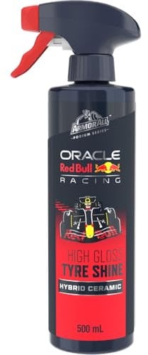 Armor All Podium Series™ Hybrid Ceramic High Gloss Tire Shine Spray, 500mL, Long-Lasting Car Tire Shine Developed in Collaboration With Oracle Red Bull Racing