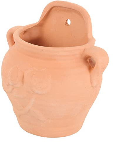 Toddmomy Pot De Suspendu Pottery Jardinière Accroche pour Plantes Intérieur Et Extérieur avec Drainage pour Et Décorations De Jardin