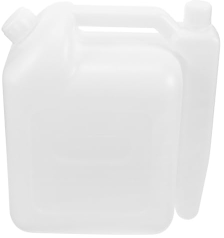 BCOATH 4l Petrol Fuel Mixing Bottle for 2-stroke Engine with Thickened Sturdy Construction, Outdoor Gasoline Oil Mixing Container Suitable for Strimmers and Lawn Mowers
