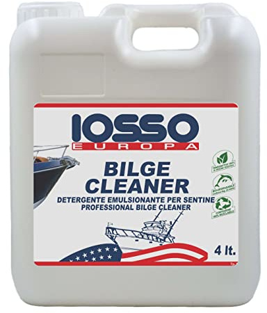 Iosso Xbc4, Detergente Per La Sentina Unisex Adulto, Trasparente, 4000 ml