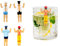 NPW Uniforme Drinking Buddies Juego de 4 hombres: compañeros de bebida, multicolor, 6x3x3 cm (NPW57720)