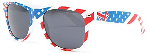Eye Wear Lunette soleil anglaise USA - Taille unique - Bleu
