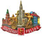 Warsaw Poland 3D Landmark Refrigerator Magnet Tourist Souvenirs Stickers,Home & Kitchen Decoration Poland Fridge Magnet From China