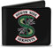 Buckle-Down Herren Geldbrse, Riverdale, 4.0 x 3.5