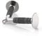 Senshi Japan Cable Machine Attachments - Pull Down Rope, Tricep Rope, Straight Bar, Stirrup Handle, Row Handle, Lat Pulldown Bar - Multigym Multi Home Gym Exercise Accessories (Rubber Coated V Bar)
