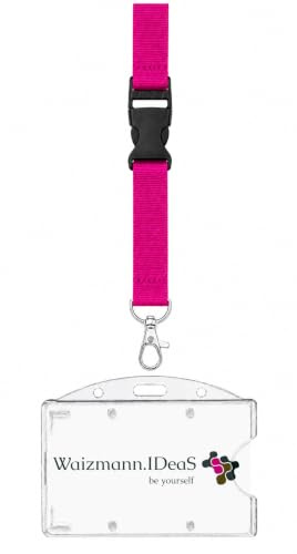 1x Ausweisset Umhängeband Schlüsselband Lanyard Kartenhalter Kartenhülle