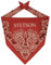 Stetson Paisley Bandana - Kopftuch aus 100% Baumwolle - Bandana mit klassischer Musterung - Für alle Jahreszeiten - Damen & Herren rot One Size