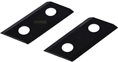 2 X Wendemesser kompatibel mit Güde GH 2400 / GH2400 Häcksler Gartenhäcksler