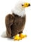 Uni-Toys - Weißkopfseeadler - 24 cm (Höhe) - Plüsch-Adler, Vogel - Plüschtier, Kuscheltier