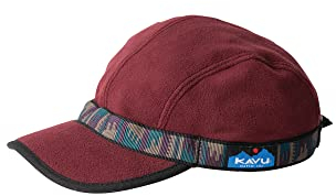 KAVU Fleece-Riemenkappe: warme, bequeme und stilvolle Mütze, Port, M