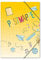 itenga Postmappe Gummizugmappe mit Motiv DIN A4 mit Gummizugverschluss - Sammelmappe Eckspanner (Doodles Schule)