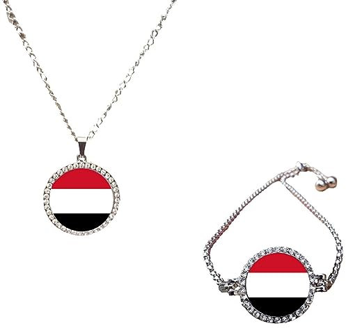 Yemen Bracelet And Necklace Set And Gift Boxes