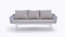 talfa Rope Dreisitzer Diva in Seidengrau Sofa Diva 196 cm