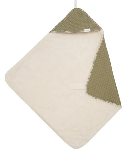 Koeka Baby Einschlagdecke - Für Babyschale - Für Wippe - Für Kinderwagen - Ideal Für Unterwegs - Mit Teddyfütter - Oslo - Waffelstoff Aus Baumwolle - Atmungsaktiv - Abwaschbar -