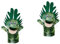 BESTonZON 2stücke Cartoon Drache Handpuppe Niedliches Plüschspielzeug Für Mädchen Geeignet Für Rollenspiele Geschichtenerzählen Und Kindergarten Hause