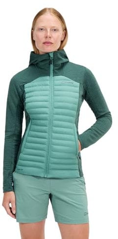 Berghaus Women's Nula Hybrid Synthetic Insulated Jacket | Durable Design | Water Resistant, Light Terrain, 16