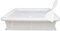 GENUS DEI Pizza and Bread Leavening Box, Food Container -Plastic Dough Box + Lid, 30 x 40 x 10 cm White Plastic Dough Paddle