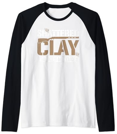 Schießweste Skeet Trap Schießen zerbrochener Ton Raglan