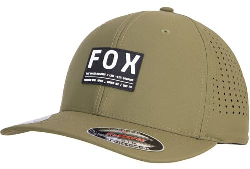Fox Non Stop Flexfit Cap (Olive Green, L/XL)