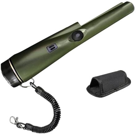 Détecteur de métaux Pinpointer, détecteur de métaux Portable étanche de Haute précision, sonde de Recherche de trésor, testeur Professionnel avec étui pour la Chasse au trésor