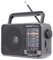 Portable Battery Radio - Retro AM/FM/SW Transistor Radio with 5W Speaker | USB-C & Battery Powered for Emergency, Camping & Home | Rechargeable Mains and Battery Radios | Easy to Use - BJL-671 (Grey)
