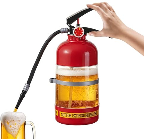 Dispensador de cerveza para bar, extintor de incendios, dispensador de bebidas frías, para camareros, mujeres, hombres, hogar, oficina, fiestas, restaurante, cafetería, barbacoa, reunión, boda, picnic