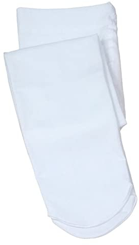 ONTYZZ Collants de Ballet sans Couture Filles et Femmes Collants Stretch à Pieds Utilisé pour Classe Performance Danse Collants pour Enfant Blanc/L