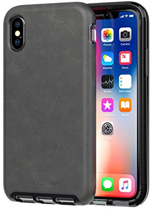 tech21 Evo Luxe Vegan Leather Case for iPhone X / XS