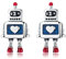 Echte 925 Sterling Silber Kindheit Roboter Herz Ohrstecker Für Damen Mode Sterling Silber Schmuck