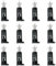 SQXBK Heatsink CPU Pin 12PCS Mounting Plastic Pins Push Screw for Intel LGA Socket 775 CPU Cooler Heat Sink Fans