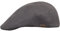 Sterkowski Modell Ivy Five| 100% Naturleinen Schiebermütze für Herren und Frauen | Schirm Irisch Gatsby Flat Sonnenschutz Flachkappe Atmungsaktive Style Elegante Trendige Freizeitkappe Mittelgrau 57